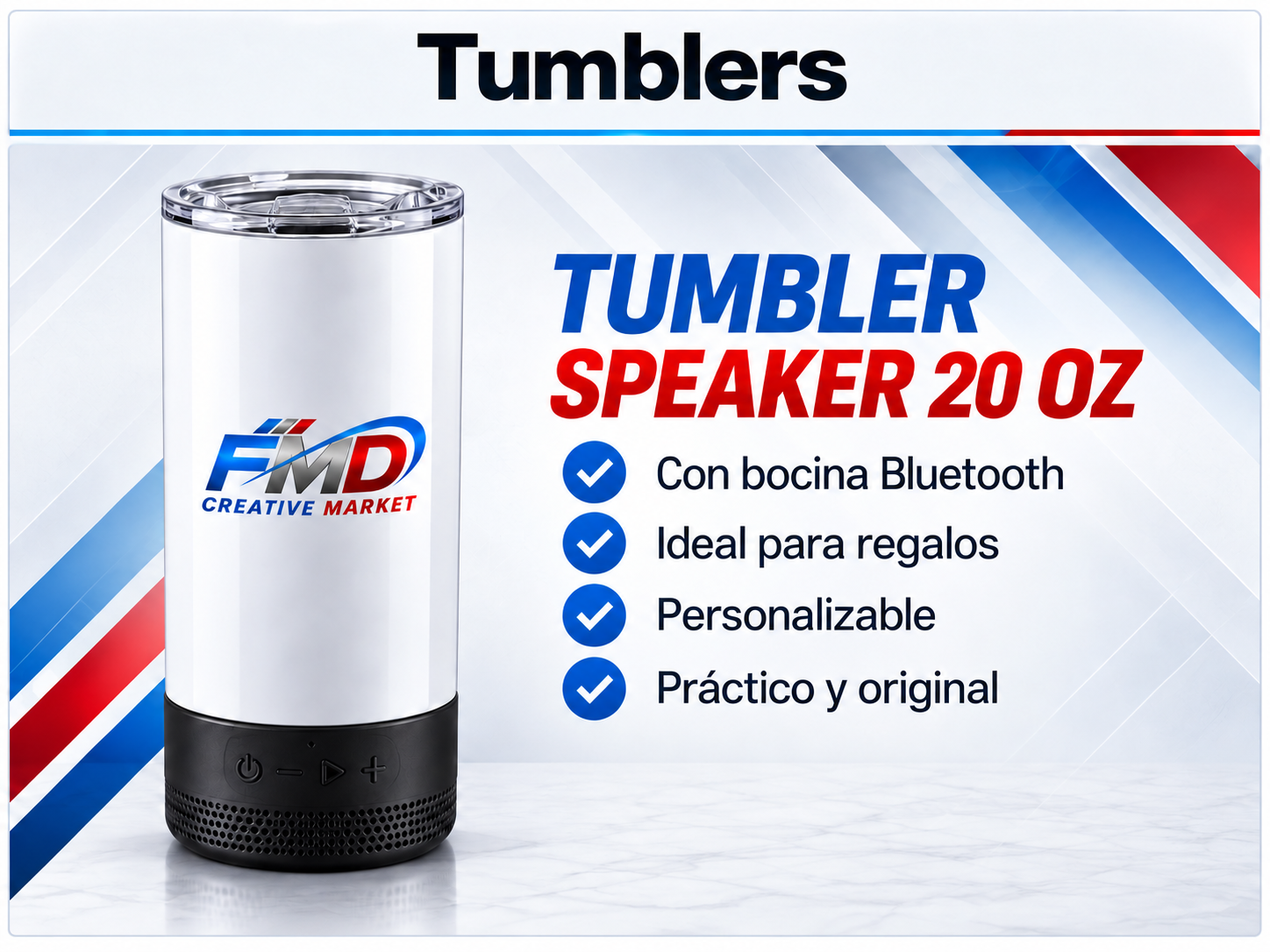 Tumbler Speaker20oz